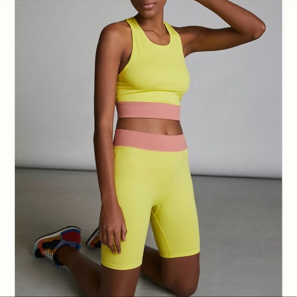Anthropologie Colorblocked Bike Short ( Set) - Picture 1 of 6